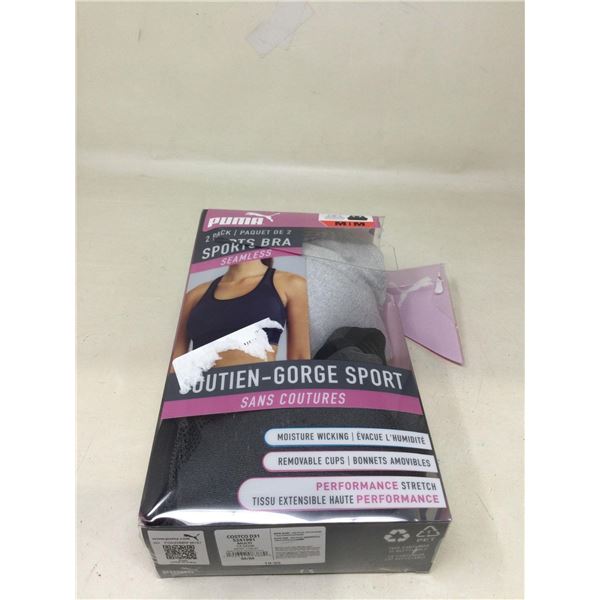 NEW Puma sports Bra 2 pack - M