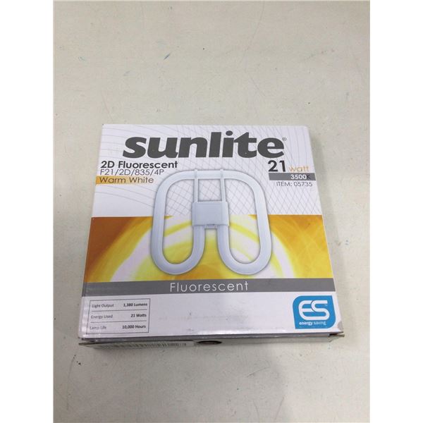 Sunlite 2D Fluorescent F21/2D/835/4P Warm White Bulb