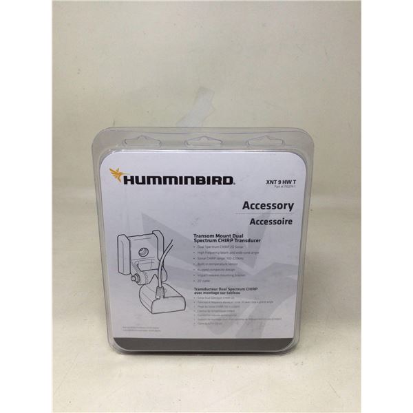 HumminbirdÂ Transom Mount Dual Spectrum CHIRP TransducerÂ