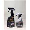 Image 1 : Meguiars Gold Glass Quik Detailer (709mL) and Weiman Stainless Steel Polish (355mL)