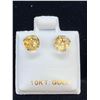 Image 1 : 10 KT Gold Citrine (1.3ct) EarringsÂ