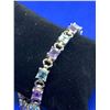 Image 1 : Natural Amethyst (10.80ct) Bracelet (~weight 16.14gm), Suggested Retail Value $1,400.00