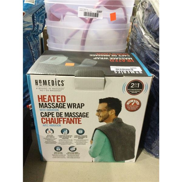 Homedics Heated Massage Wrap with Vibration
