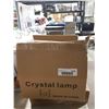 Image 2 : ROHS Crystal Lamp (25.3 x 25.3 x 10.8cm)Â