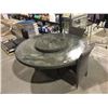 Image 2 : Round Outdoor Patio Table w/ 2 ChairsÂ