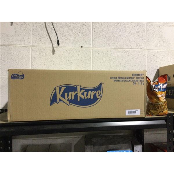 Case of KurkureÂ Masala Munch Chips (30 x 115g)Â