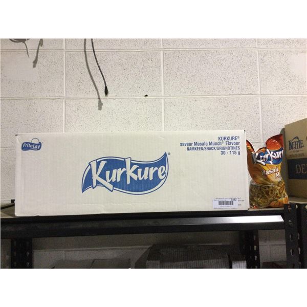 Case of Kurkure Masala Munch Chips (30 x 115g)