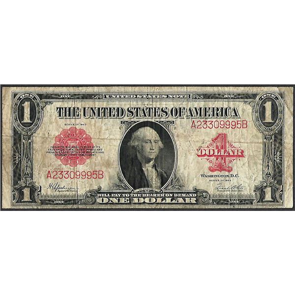1923 $1 Legal Tender Note
