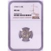 Image 1 : 1944-S Mercury Dime Coin NGC MS66