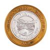 Image 1 : .999 Silver Plaza Hotel & Casino Las Vegas, NV $10 Limited Edition Gaming Token