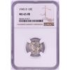 Image 1 : 1945-D Mercury Dime Coin NGC MS65FB