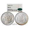 Image 1 : 1884-O $1 Morgan Silver Dollar Coin NGC MS63 CAC Great Toning