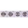 Image 1 : Lot of (4) 1953-S Franklin Half Dollar Coins