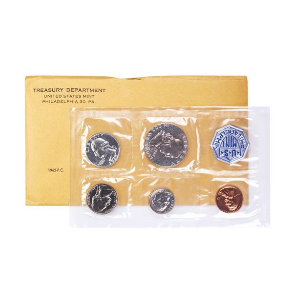 1962 (5) Coin Proof Set in Envelope