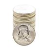 Image 1 : Roll of (20) Brilliant Uncirculated 1963-D Franklin Half Dollar Coins