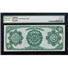 Image 2 : 1891 $2 Treasury Note Fr.356 PMG Choice Uncirculated 63 Serial Number 7