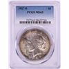 Image 1 : 1927-S $1 Peace Silver Dollar Coin PCGS MS63