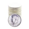Image 1 : Roll of (20) Brilliant Uncirculated 1964 Kennedy Half Dollar Coins