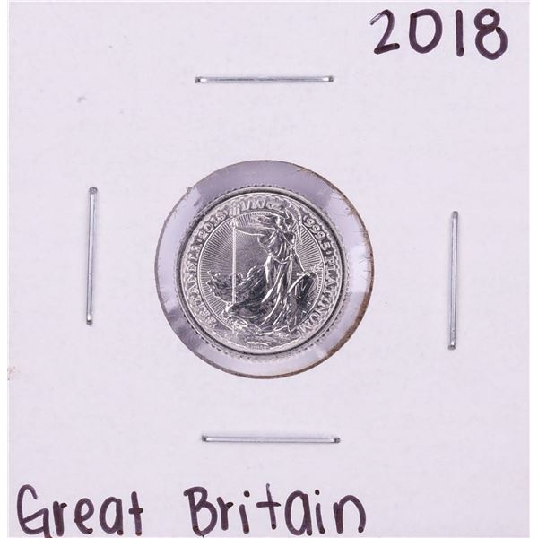 2018 Great Britain 10 Pounds 1/10 oz Platinum Coin
