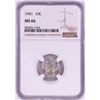 Image 1 : 1941 Mercury Dime Coin NGC MS66