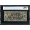 Image 2 : First Charter 1875 $50 NB of Lancaster, PA CH# 597 National Note PCGS Very Good 10