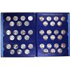 Image 2 : Partial Set of (62) 1941-1964 Washington Quarter Coins in Book