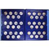 Image 3 : Partial Set of (62) 1941-1964 Washington Quarter Coins in Book