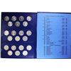 Image 4 : Partial Set of (62) 1941-1964 Washington Quarter Coins in Book