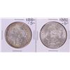Image 1 : Lot of 1881-S & 1882-S $1 Morgan Silver Dollar Coins