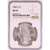Image 1 : 1884-O $1 Morgan Silver Dollar Coin NGC MS63 Great Toning