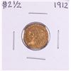 Image 1 : 1912 $2 1/2 Indian Head Quarter Eagle Gold Coin