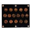 Image 2 : Set of 1950-1964 Gem Proof Lincoln Memorial Wheat Cent Coins