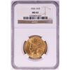 Image 1 : 1926 $10 Indian Head Eagle Gold Coin NGC MS62