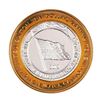 Image 1 : .999 Silver Plaza Hotel & Casino Las Vegas, NV $10 Limited Edition Gaming Token