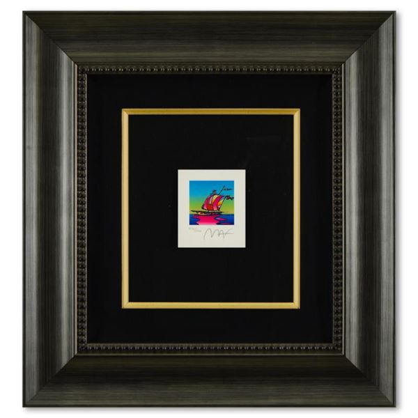 Peter Max "Cosmic Sailboat" Limited Edition Lithograph on Paper