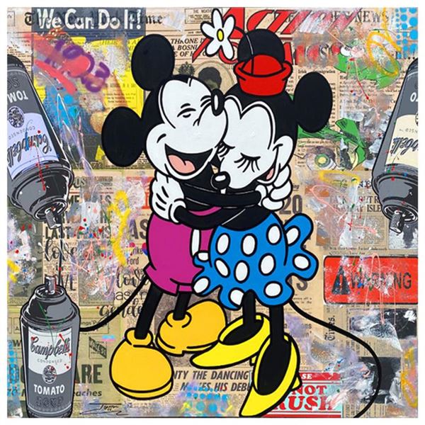 Jozza "We can do it!" Original Mixed Media on Canvas
