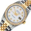 Image 2 : Rolex Men's Two Tone White Diamond Oyster Perpetual Datejust Wristwatch