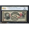 Image 1 : Original Series $2 First NB Lincoln, IL CH# 2126 National Note PCGS Ch. About Unc 58