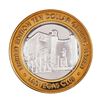 Image 1 : .999 Silver Las Vegas, Nevada Club $10 Casino Limited Edition Gaming Token