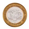 Image 2 : .999 Silver Plaza Hotel & Casino Las Vegas, NV $10 Limited Edition Gaming Token