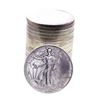 Image 1 : Roll of (20) Brilliant Uncirculated 1986 $1 American Silver Eagle Coins