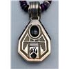 Image 1 : Lovely Sugilite, Lapis, Onyx and Amethyst Necklace by Christin Wolf