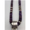 Image 3 : Lovely Sugilite, Lapis, Onyx and Amethyst Necklace by Christin Wolf