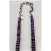 Image 4 : Lovely Sugilite, Lapis, Onyx and Amethyst Necklace by Christin Wolf