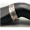 Image 8 : Antique Sterling Silver Bracelet with Arrows and Whirling Log Symbols