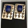 Image 2 : Four Pairs of Fabulous Earrings - 3 Lapis