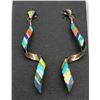 Image 2 : Six Pairs of Beautiful Inlay Earrings