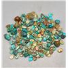 Image 1 : Over 1100 Carats of Drilled Turquoise Beads