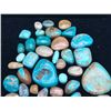 Image 2 : Approx 750 Carats Miscellaneous Turquoise Cabochons