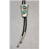 Image 2 : Vintage Two Stone Turquoise Bolo Tie